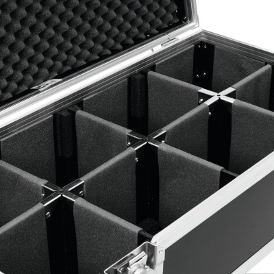 ROADINGER Flightcase 8x AKKU UP-4