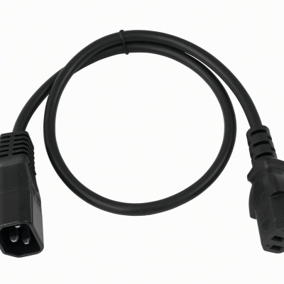 OMNITRONIC IEC Extension 3x0.75 0.6m bk