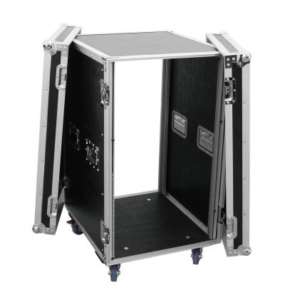 ROADINGER Amplifier Rack PR-2ST, 18U, 57cm with wheels