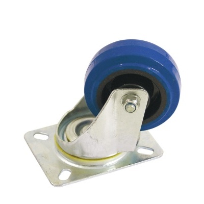 ROADINGER Swivel Castor 80mm blue