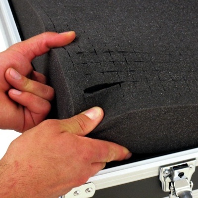 ROADINGER Universal Case FOAM, black, GR-3 black