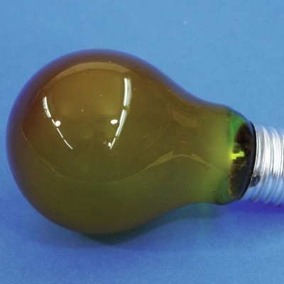 OMNILUX A19 230V/25W E-27 yellow