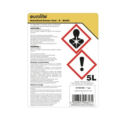 EUROLITE Smoke Fluid -B- Basic, 5l