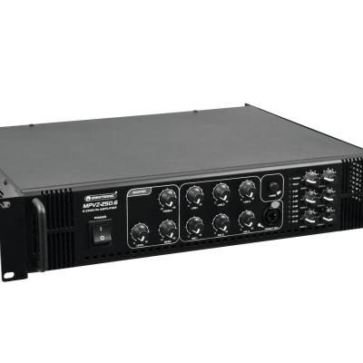 OMNITRONIC MPVZ-250.6 PA Mixing Amplifier