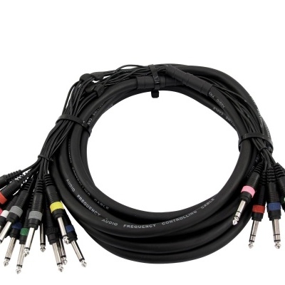 OMNITRONIC Snake cable 8xJack/16xJack mono 15m