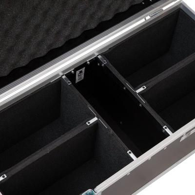 ROADINGER Flightcase 4 x LED CBB-2 COB Bar
