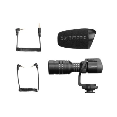 Saramonic Vmic Mini - Condenser video microphone for DSLR, mirrorless & smartphone