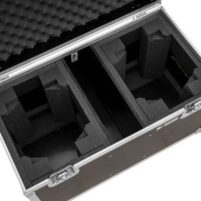 ROADINGER Flightcase 2x LED TMH-X4