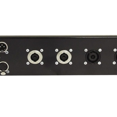 OMNITRONIC Front Panel Z-19 8x D-Type/4xNL8/T 2U
