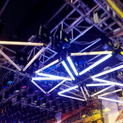 EUROLITE LED Space Tube 100 + 2x HST-500 EUROLITE LED Space Tube 100 + 2x HST-500