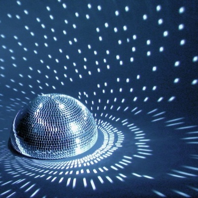 EUROLITE Half Mirror Ball 40cm motorized