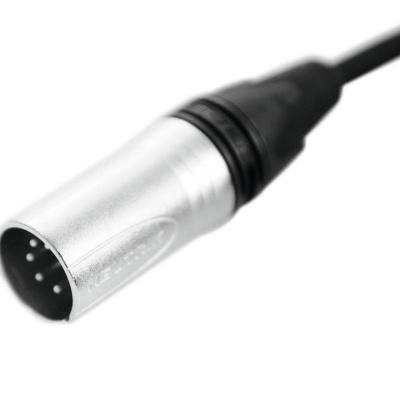 PSSO DMX cable XLR 5pin 10m bk Neutrik