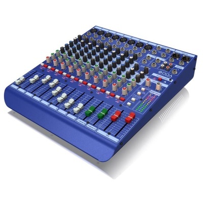 Midas DM12 12 Input Analog Live and Studio Mixer with Microphone Preamplifier