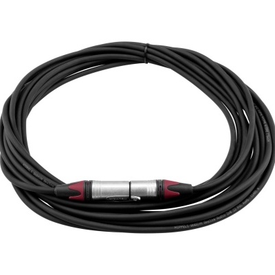 PSSO XLR cable COL 3pin 7.5m bk Neutrik