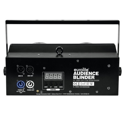 EUROLITE Audience Blinder 2x100W LED COB CW/WW