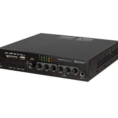 OMNITRONIC EP-220PS Preamplifier with MP3 Player, Bluetooth and FM Radio 9.5"