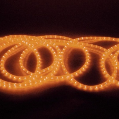 EUROLITE RUBBERLIGHT RL1-230V orange 9m