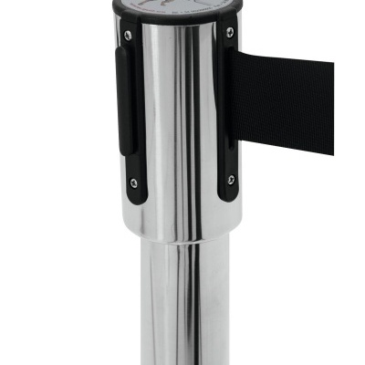 GUIL PST-11N Barrier System with Retractable Belt (black)