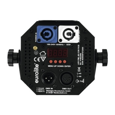 EUROLITE LED PML-80 COB RGB 80W Spot/Wash EUROLITE LED PML-80 COB RGB 80W Spot/Wash