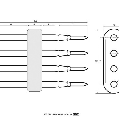 EUROLITE LED Neon Flex 230V Slim RGB flexible Connector