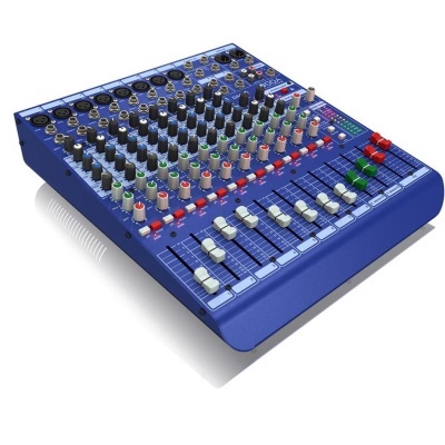 Midas DM12 12 Input Analog Live and Studio Mixer with Microphone Preamplifier