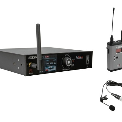 PSSO Set WISE ONE + BP + Lavalier 638-668MHz