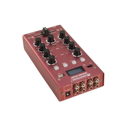OMNITRONIC GNOME-202P Mini Mixer red