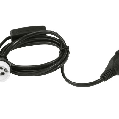 EUROLITE GU-10 Socket Power Cable, Plug, Switch