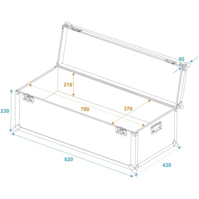 ROADINGER Universal Transport Case 80x40x30cm