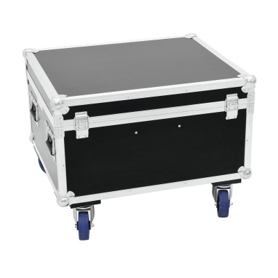 ROADINGER Flightcase 4x LED TMH-X1 Moving-Head Beam with wheels