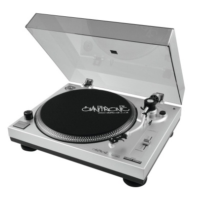 OMNITRONIC BD-1350 Turntable sil
