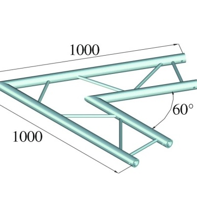 ALUTRUSS BILOCK BQ2-PAC20H 2-way Corner 60°