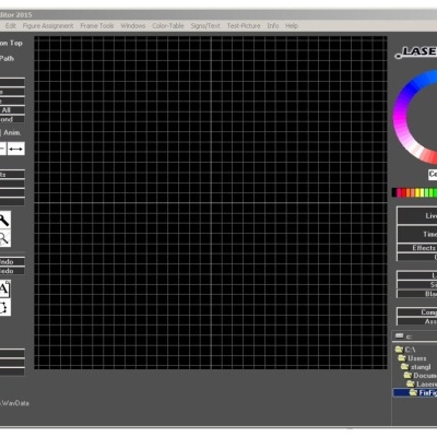 LASERWORLD ShowNET incl. Showeditor Lasershow Software