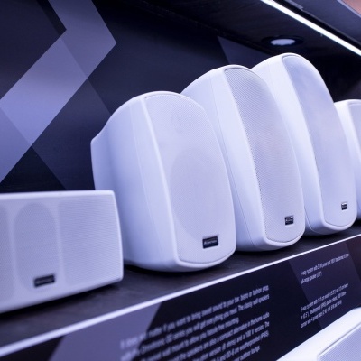 OMNITRONIC OD-4T Wall Speaker 100V white 2x