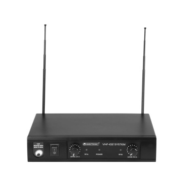 OMNITRONIC VHF-102 Wireless Mic System 212.35/200.10MHz