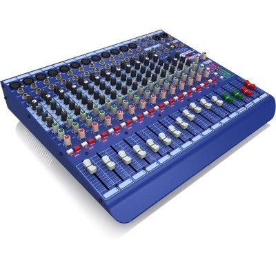 Midas DM16 16 Input Analog Live and Studio Mixer with Microphone Preamplifier