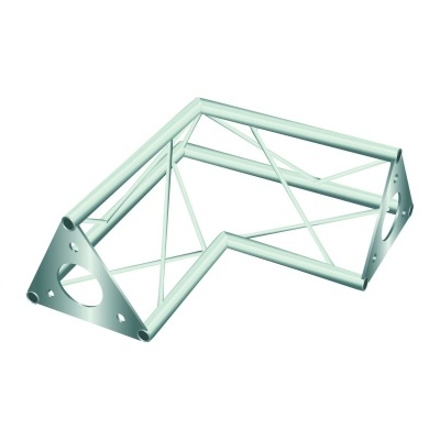DECOTRUSS SAC-21 corner 2-way 90° silver