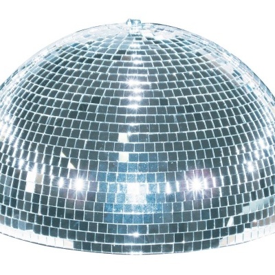 EUROLITE Half Mirror Ball 20cm motorized