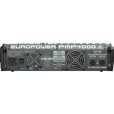 Behringer Europower PMP4000 1600-Watt 16-Channel Powered Mixer with Multi-FX Processor and FBQ Feedback Detection System
