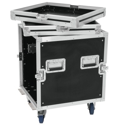 ROADINGER Rack Profi KM 12U 55cm with wheels