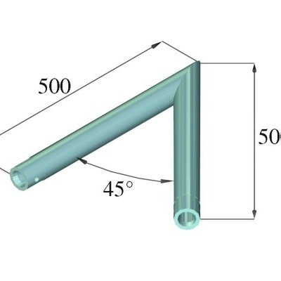 ALUTRUSS SINGLELOCK SPAC-19 QUICK-LOCK Corner 45° ALUTRUSS SINGLELOCK SPAC-19 QUICK-LOCK Corner 45°