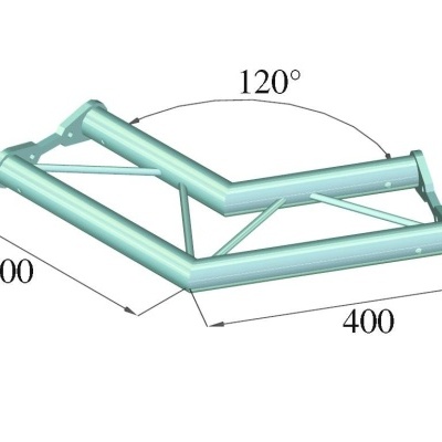 ALUTRUSS BISYSTEM PH-22 2-way 120° horizontal