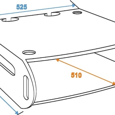ROADINGER Rack Unit 3U