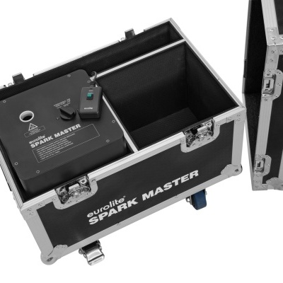 ROADINGER Flightcase 2x Spark Master with wheels