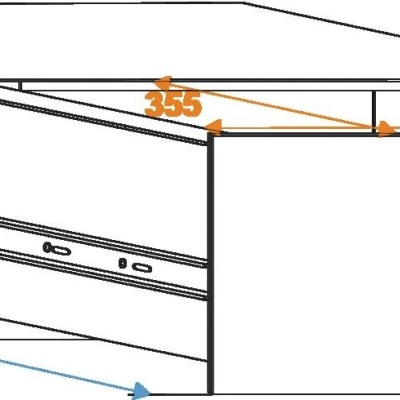 OMNITRONIC Rack Drawer with Lock 4U