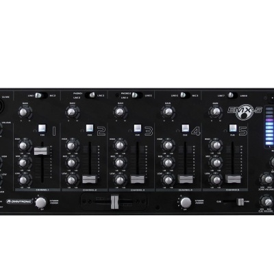 OMNITRONIC EMX-5 5-Channel Club Mixer OMNITRONIC EMX-5 5-Channel Club Mixer