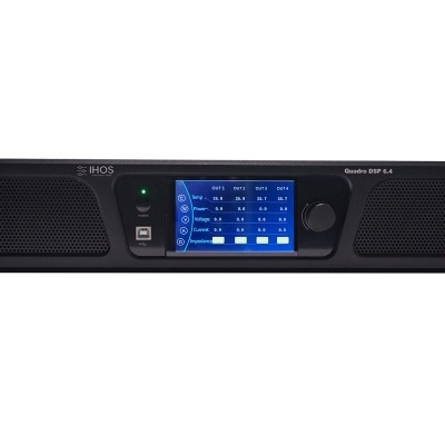 DSP digital power amplifier Quadro DSP 6.4 4x1500w