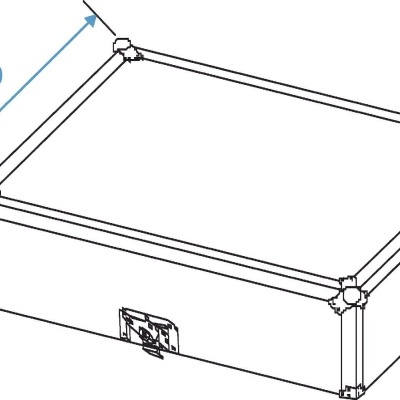 ROADINGER CD Player Carrying Case, black, type 2