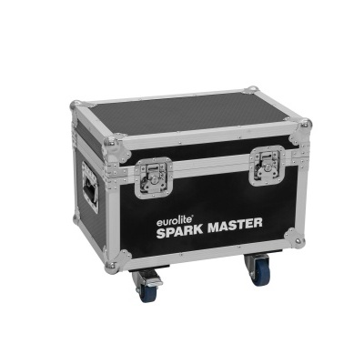 ROADINGER Flightcase 2x Spark Master with wheels