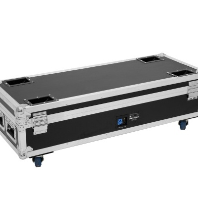 ROADINGER Flightcase 8x AKKU UP-4 QuickDMX with charging function